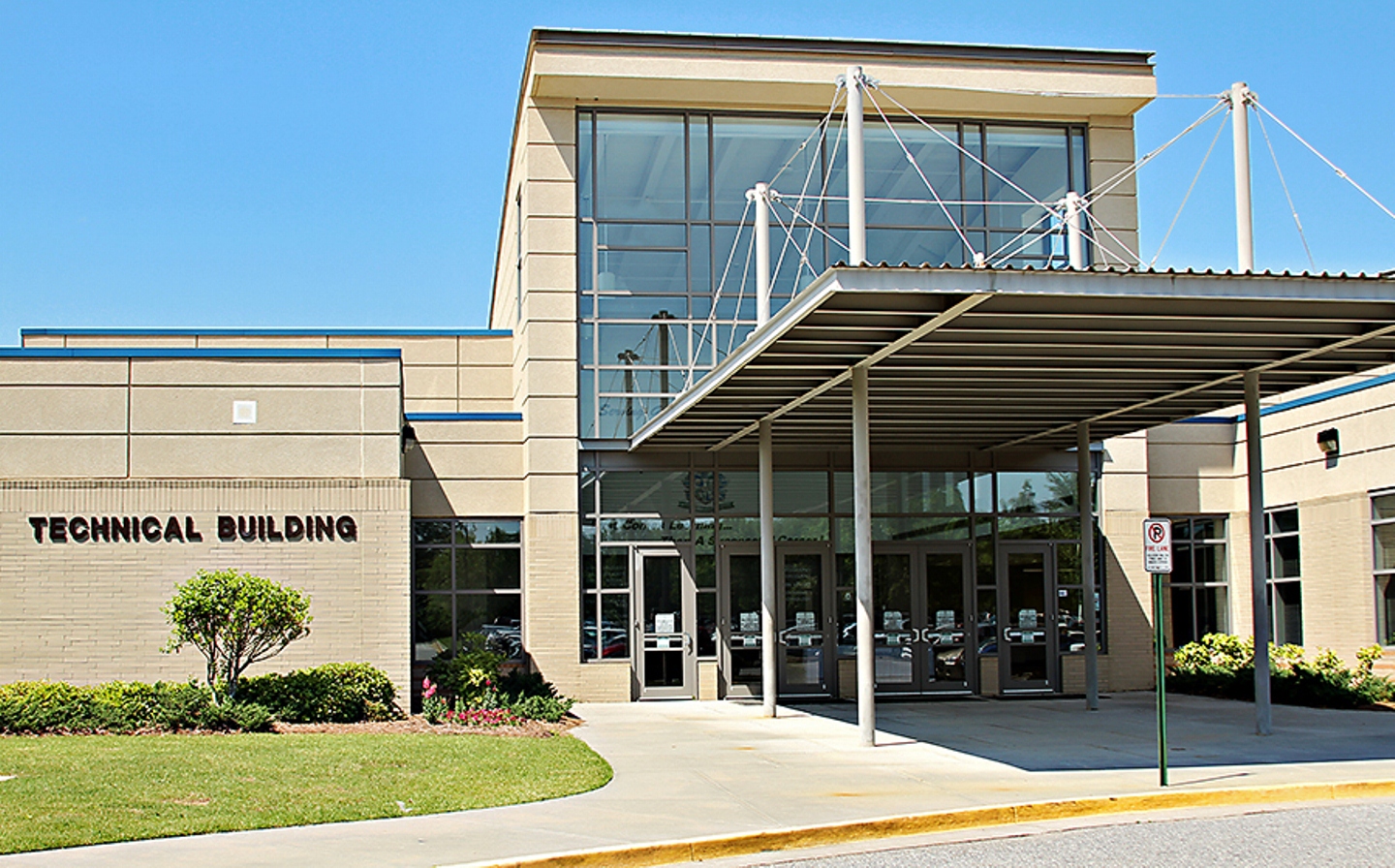 Grayson Tech entrance